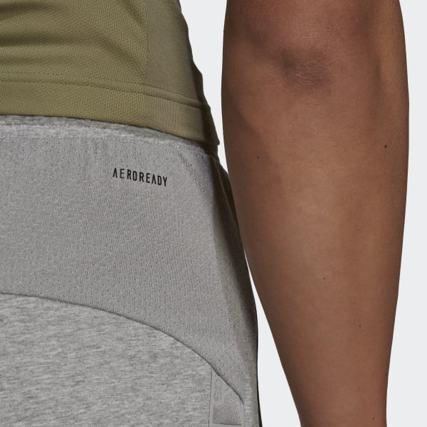 สีเทา กางเกงขายาว AEROREADY Designed To Move Sport Motion Logo