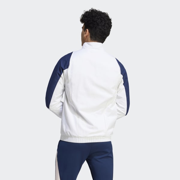 Giacca da rappresentanza Tiro 23 Ajax Amsterdam Bianco adidas