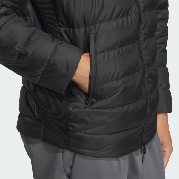 アディダス 【ゴルフ】アームポケットFZダウンジャケット - ブラック