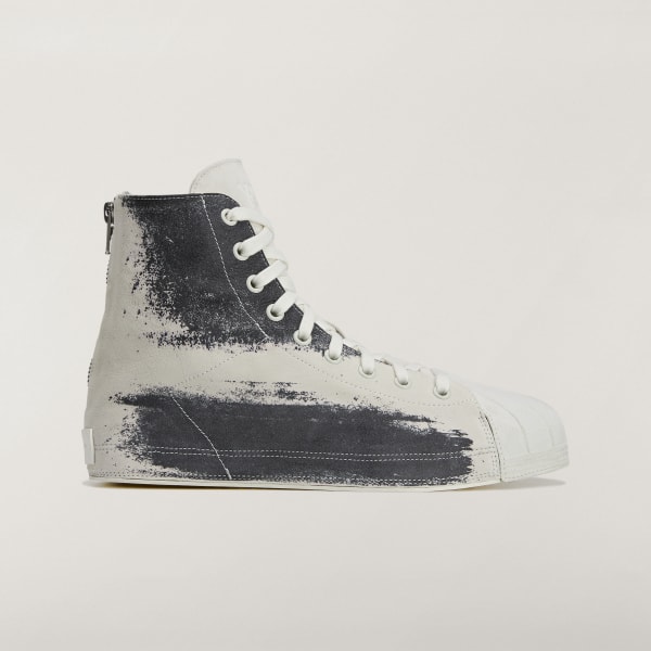 White Y-3 NIZZASTAR HI Shoes