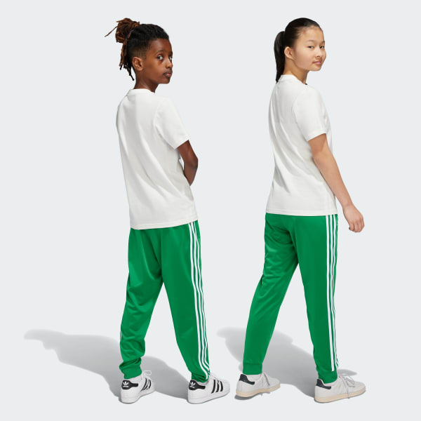 zelená Sportovní kalhoty Adicolor SST Kids