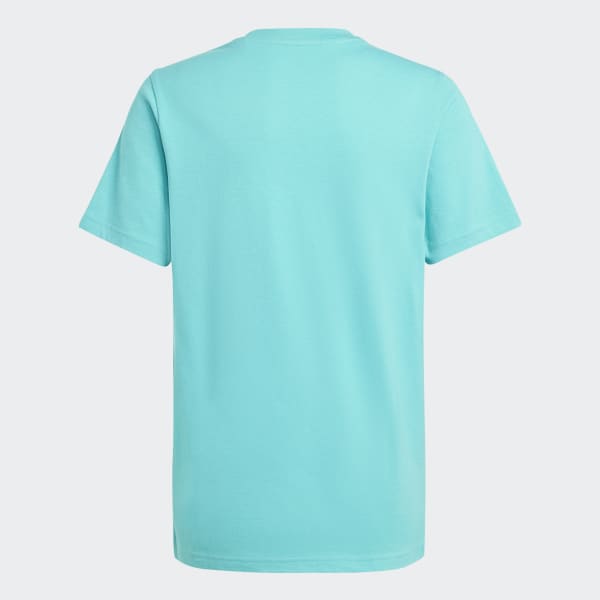 Turkis Messi Football Graphic T-skjorte