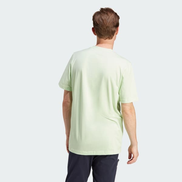 Verde Playera Gráfica Landscape Sportswear 