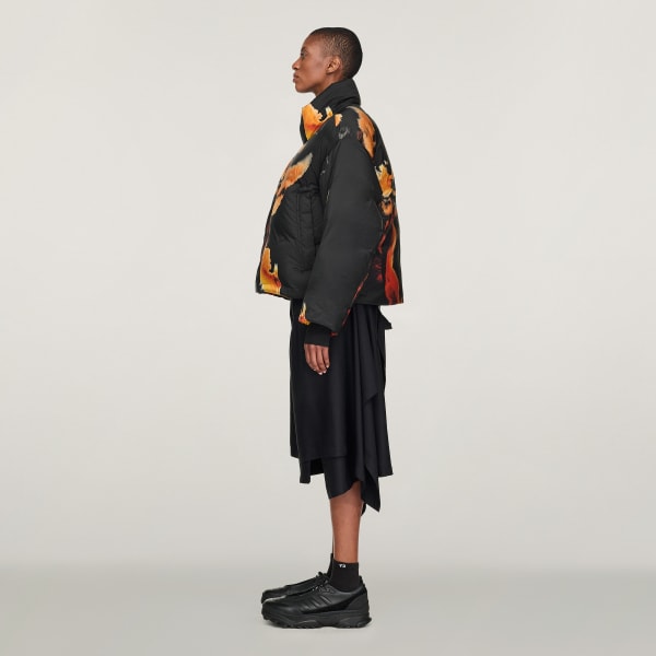 Flerfarvet Y-3 AOP dynejakke