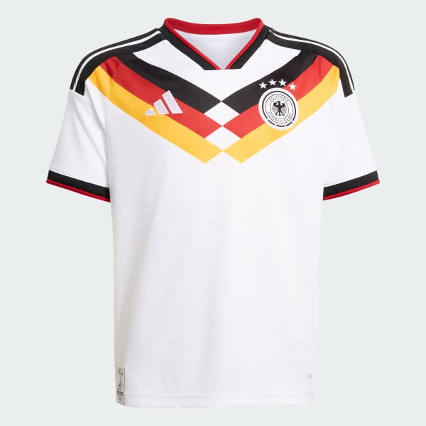 Blanco Camiseta LOCAL Alemania 26 para Niños
