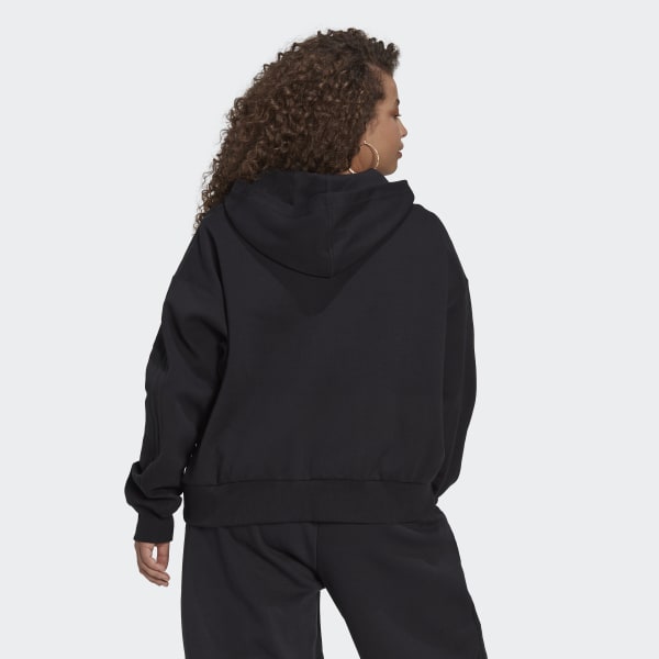 cierna Mikina s kapucňou Always Original Laced (plus size)