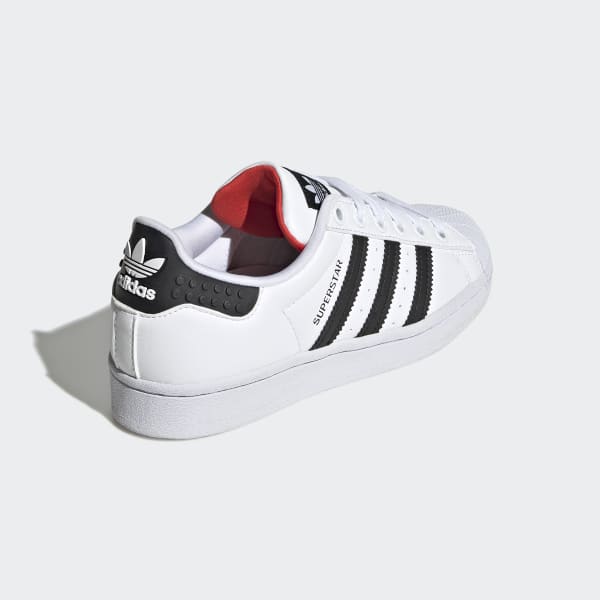 White adidas x LEGO® Superstar Shoes LIW77