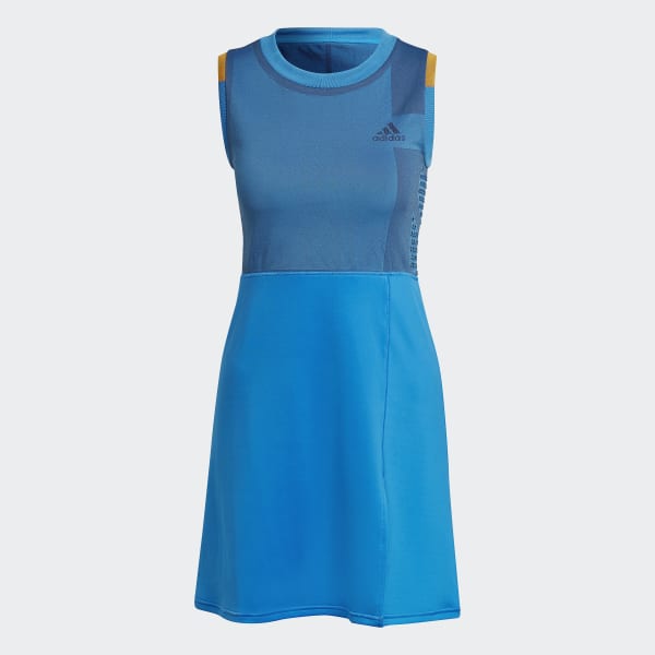 Blau Tennis Premium Primeknit Kleid BT691