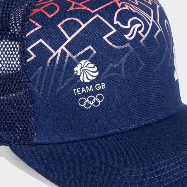 Blue Team GB Flat Cap