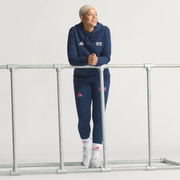 Azul Camisola com Capuz City BMW Berlin-Marathon 2025