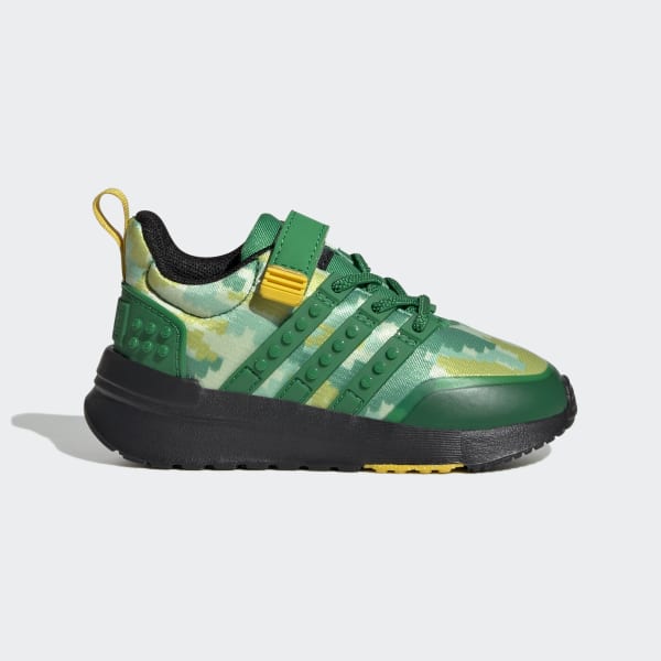 adidas x LEGO® Racer TR21 Elastic Lace and Top Strap Shoes - Green