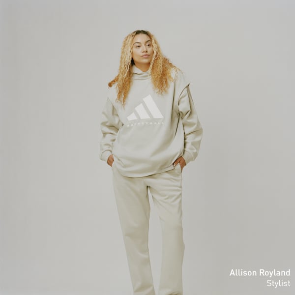 Grun adidas Basketball Hoodie