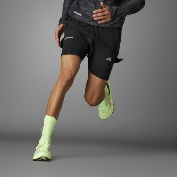 アディダス　トレーニングショーツ　lesmills に最適 アディダス Ultimateadidas 2-in-1ショーツ - ブラック
