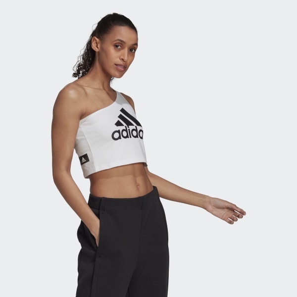 White Future Icons Badge of Sport Tank Top