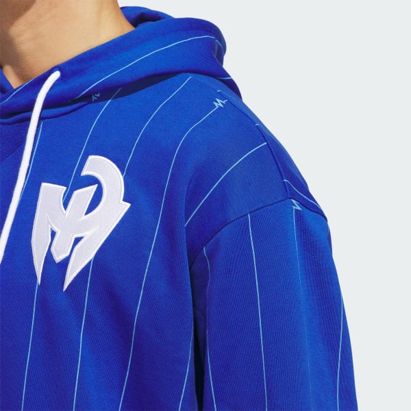 adidas Mahomes Blue 80 Hooded Pullover - Blue, Men's Lifestyle