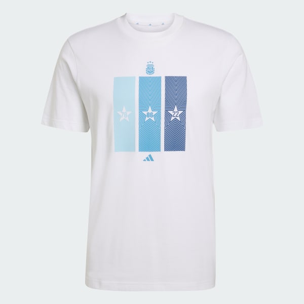 สีขาว เสื้อยืด Argentina Home