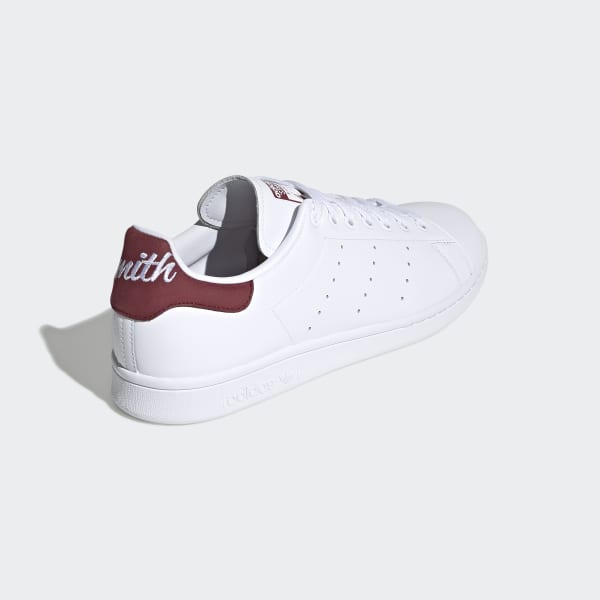 Stan Smith Cloud White and Burgundy 