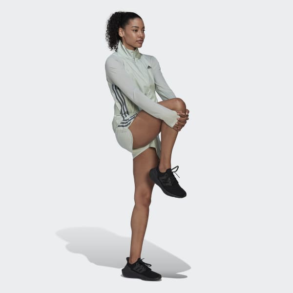 zelená Vesta Run Icon 3-Stripes Running Wind TY921
