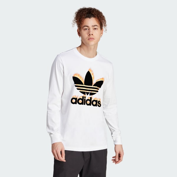 Mens adidas originals long sleeve top shop