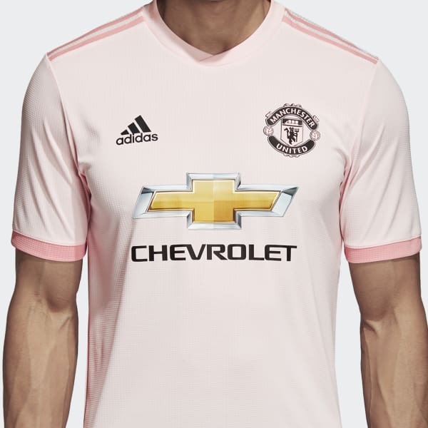 adidas Manchester United Away Authentic Jersey - Pink | adidas US