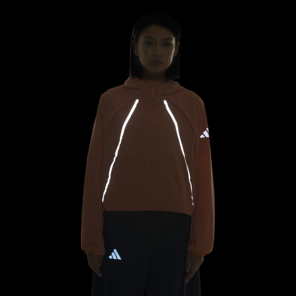 Orange 엑스플로릭 윈드브레이커 재킷