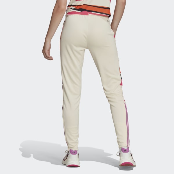beige adidas Tiro x Thebe Magugu Trainingsbroek CI867