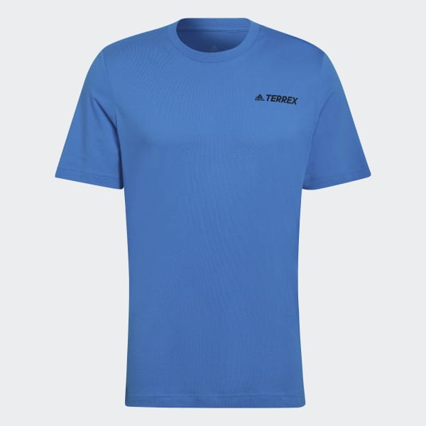 Blu T-shirt Terrex Mountain Graphic 29508
