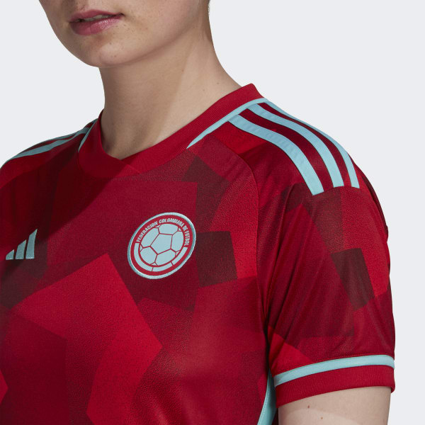 Rojo Camiseta de Mujer Visitante Colombia 22 ZB732