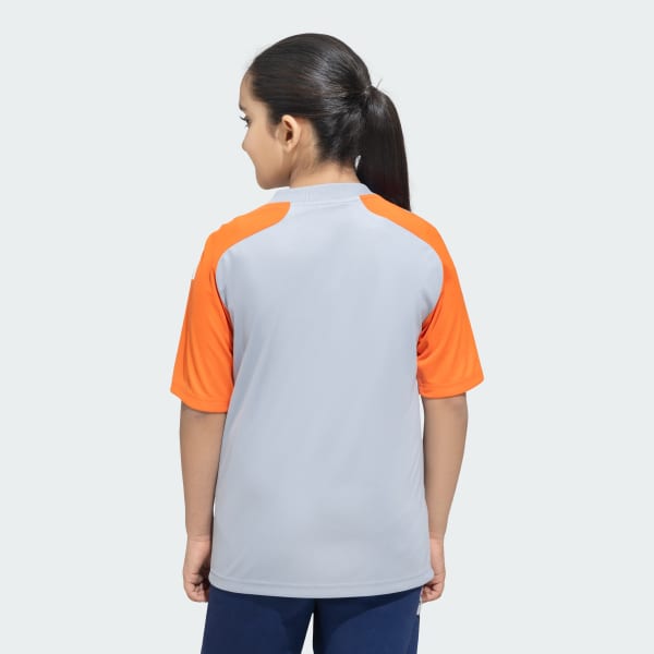 Blue India Cricket Training Jersey Kids