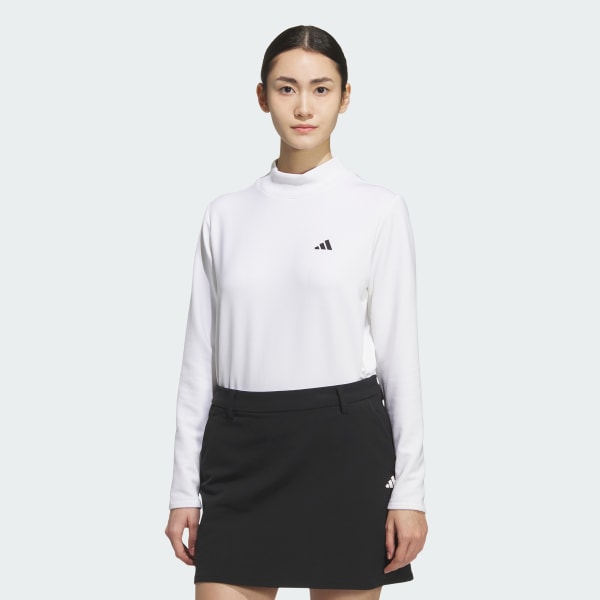 ホワイト 【ゴルフ】COLD. RDYストレッチワーディングモックネックシャツ