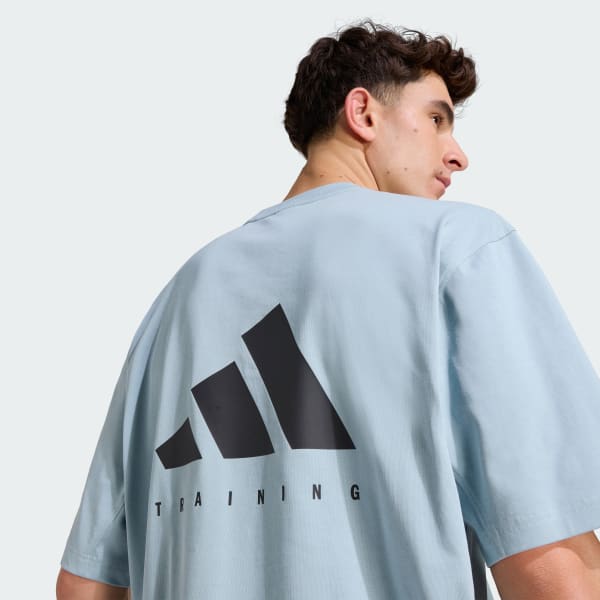 adidas PrimeLift Workout Oversize Tee - Green | Free Shipping with
