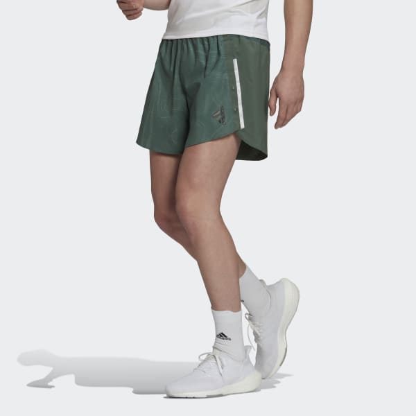 Exclusión repertorio Sucio adidas Designed for Running for the Oceans Shorts - Green | Men's Running |  adidas US