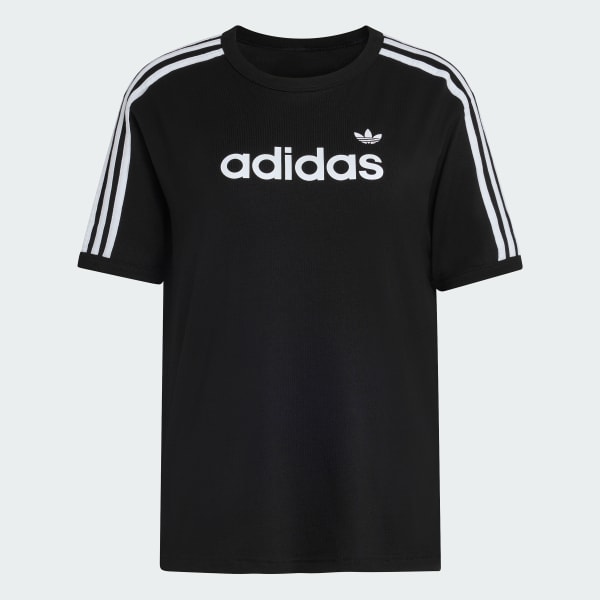 สีดำ เสื้อยืด LINEAR