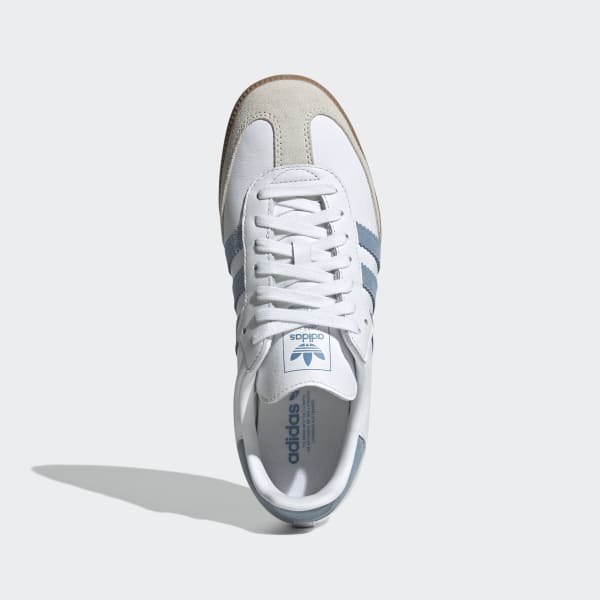 adidas Samba ホワイト ブルー Samba_OG_Shoes_Blue_JI3178_db0