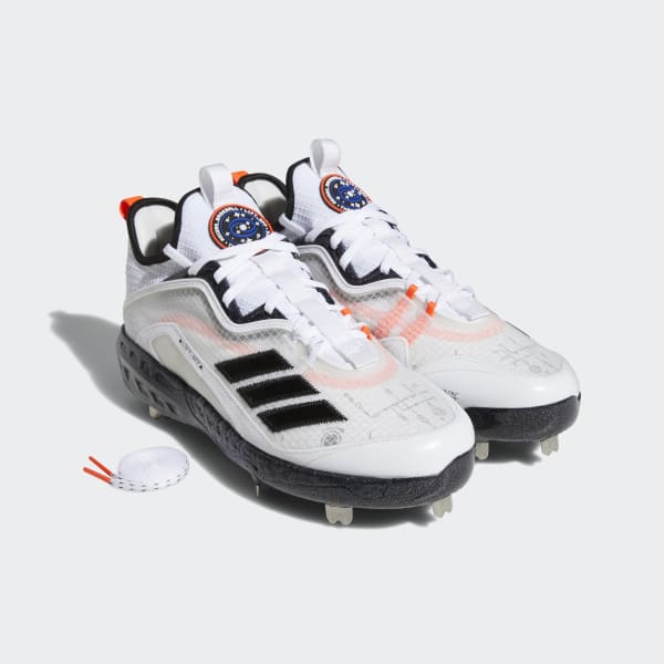 adidas Icon 6 Liftoff Cleats - White 