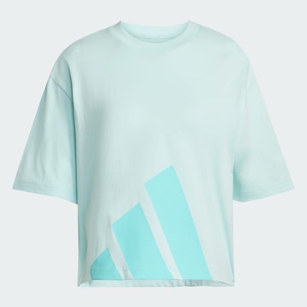 Turquesa Polo Essentials Boyfriend Logo Grande