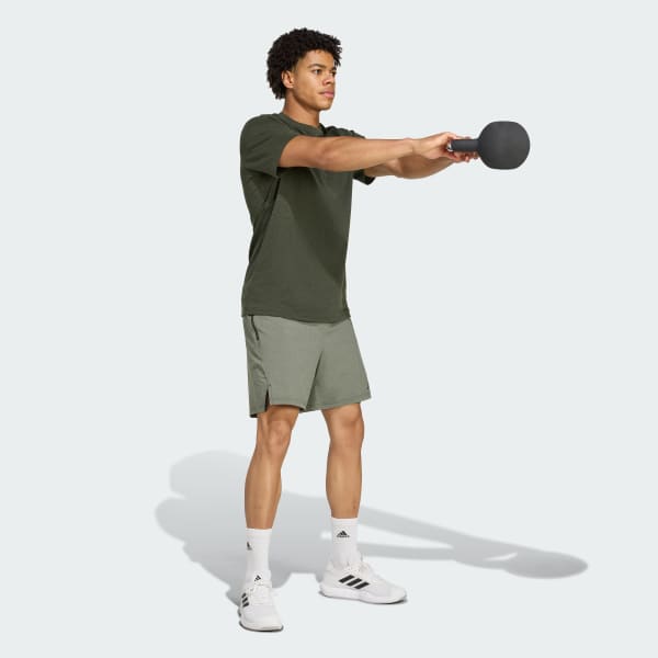 Green Designed for Training Mélange Shorts