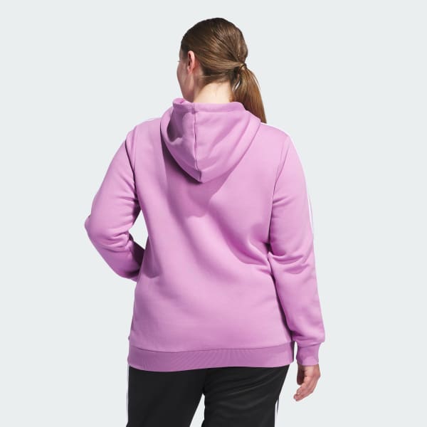 Adidas women's essentials linear full zip fleece hoodie new arrivals