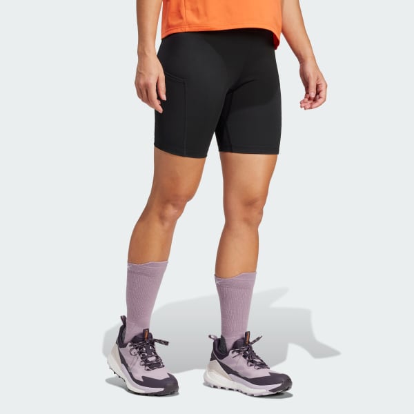 Negro shorts Ceñidos Terrex Multi de 20 cm