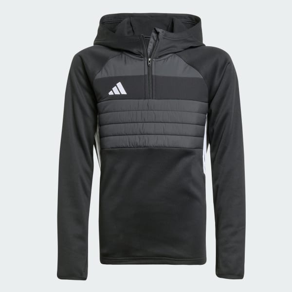 Black Tiro 25 Essentials Winterized Training Top Kids