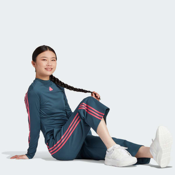 Turquesa Pants Future Icons 3 Franjas