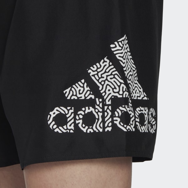 Czerń CLX Short Length Swim Shorts