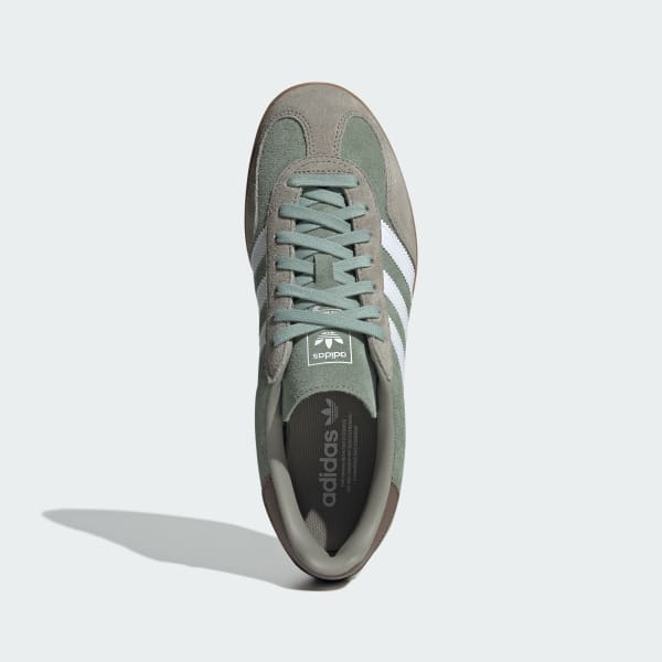 สีเขียว รองเท้า adidas Gazelle Indoor