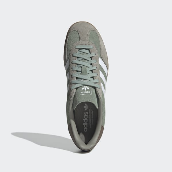 ★ADIDAS★ GAZELLE INDOOR W Silver Pebble JI3526 adidas Gazelle Indoor Shoes - Green | Free Shipping with