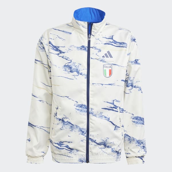 Niebieski Italy Anthem Jacket