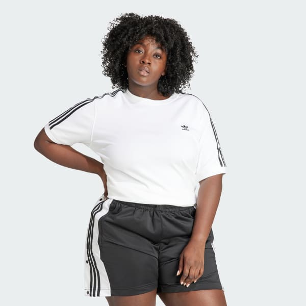 Austria adidas - 3-Streifen Weiß Große Größen – Baby adidas | T-Shirt