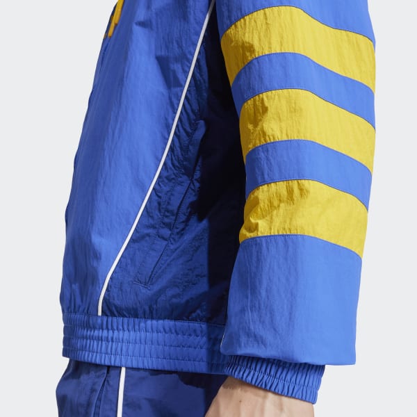 [最終値下げ！]adidas ボカジュニアーズ　ナイロンジャケット　L 2021 ボカ ジュニアーズ ジャケット Lサイズ adidas 正規品