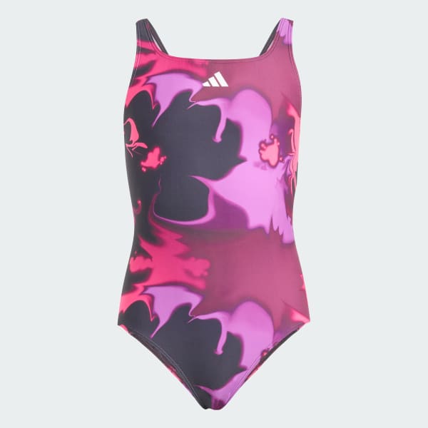 paars Tie Dye V-back Badpak