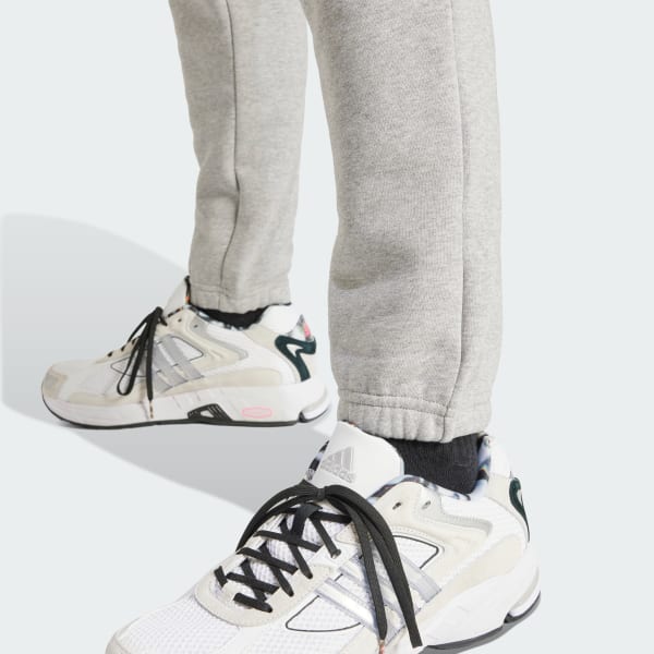 Adidas originals trefoil joggers grey cheap