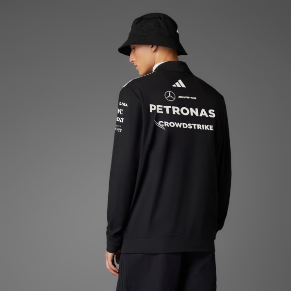 Schwarz MERCEDES - AMG PETRONAS FORMULA ONE TEAM QUARTER ZIP OBERTEIL